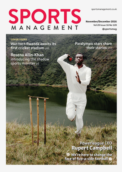 Sports Management, Nov Dec 2016 issue 128
