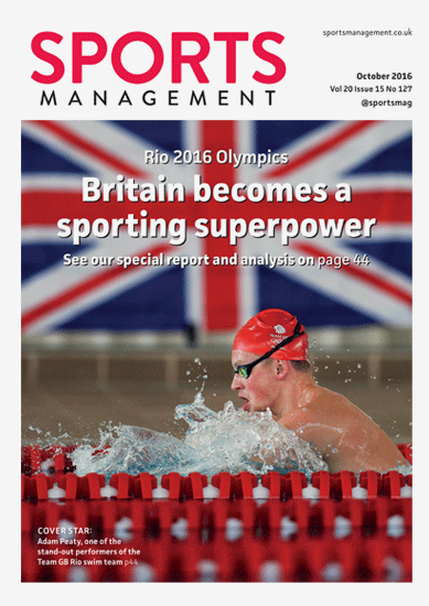 Sports Management, Oct 2016 issue 127